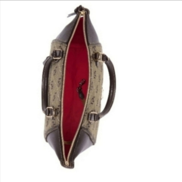 DOONEY & BOURKE Sydney Logo Leather Dome Satchel - Picture 5 of 12